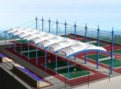 體育場(chǎng)館如何選擇膜結(jié)構(gòu)看臺(tái)遮陽棚?