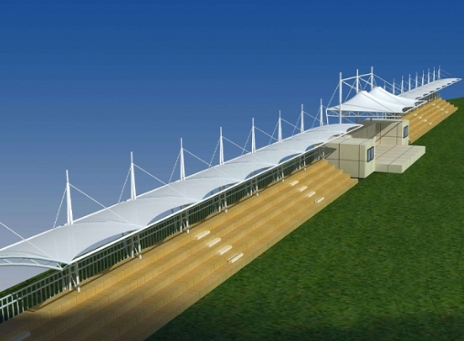 舞臺建筑采用膜結構的原因